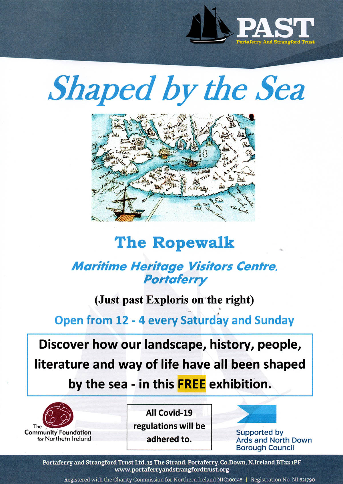 Shaped by the Sea Exhibition Poster